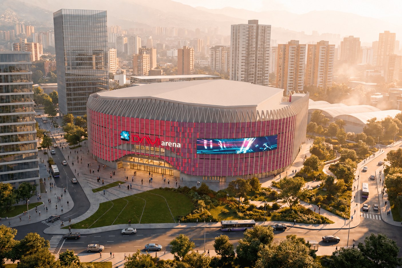 DAVIarena, la nueva arena de Antioquia, abre con Juanes